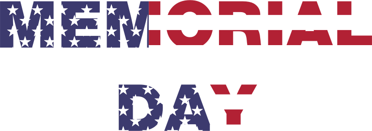Memorial Day Typography