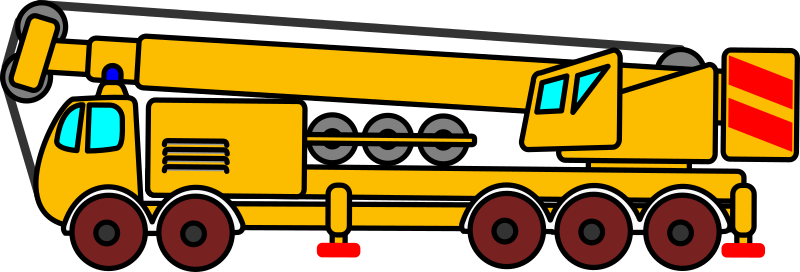Crane truck