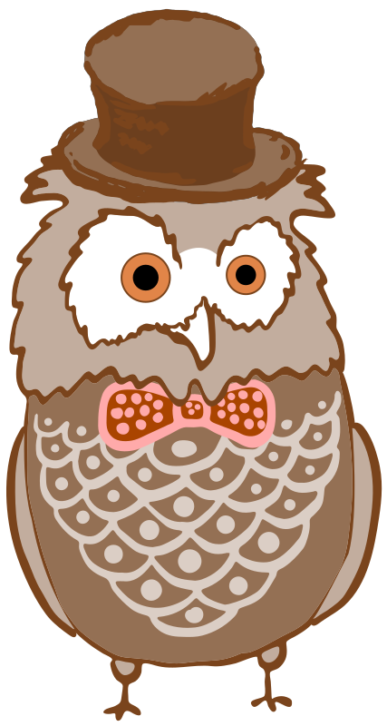 Truly Well Dressed Owl