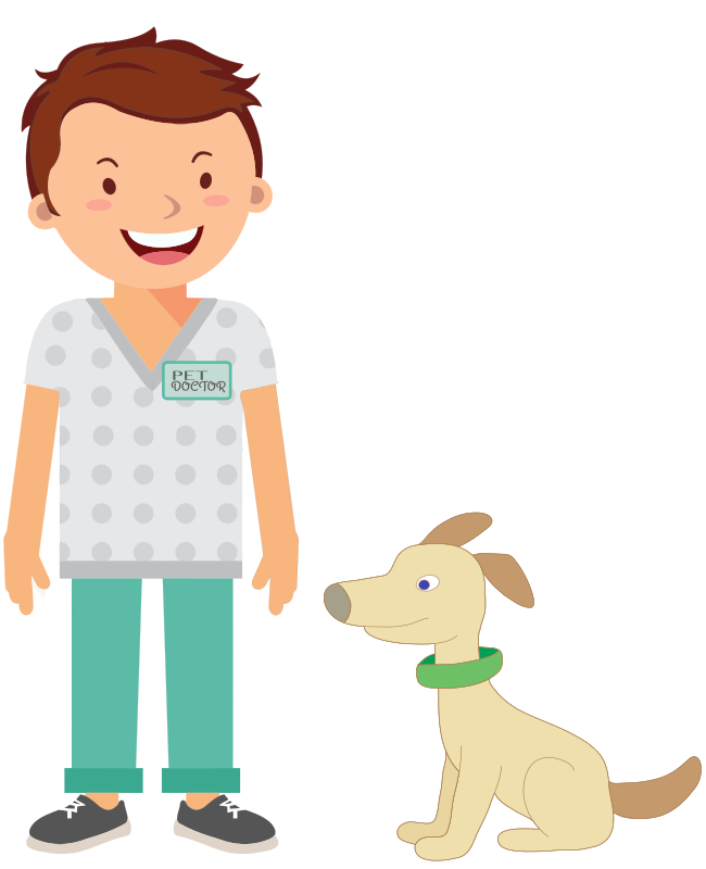 Happy Veterinarian