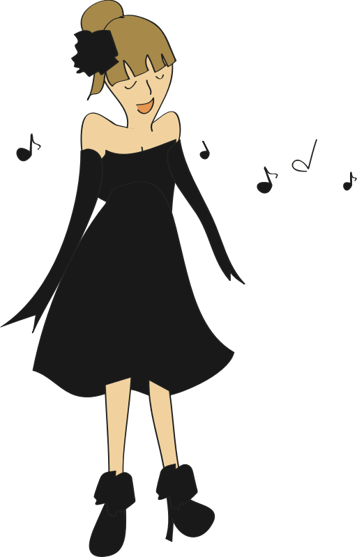 Woman Singing (#3)