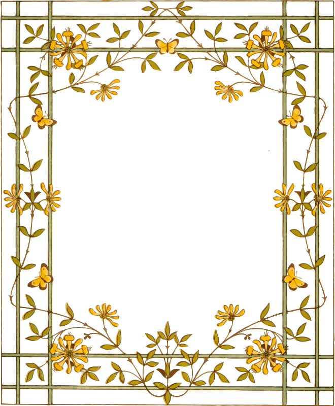 Floral frame 42