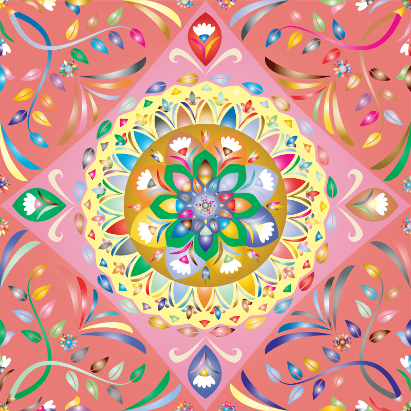 Floral Tile