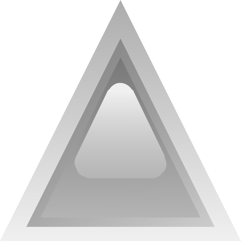 led triangular grey