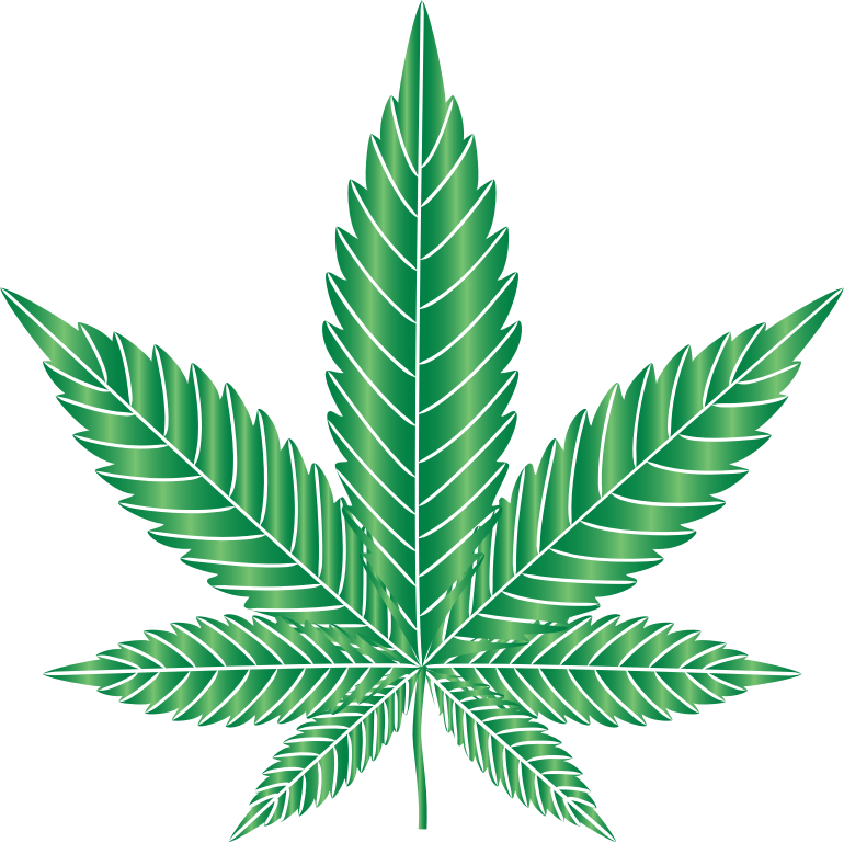Marijuana Leaf Type II Prismatic 7