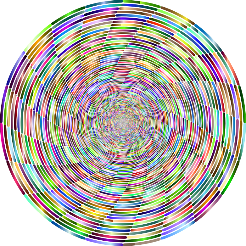 Abstract Vortex 81 Prismatic No BG