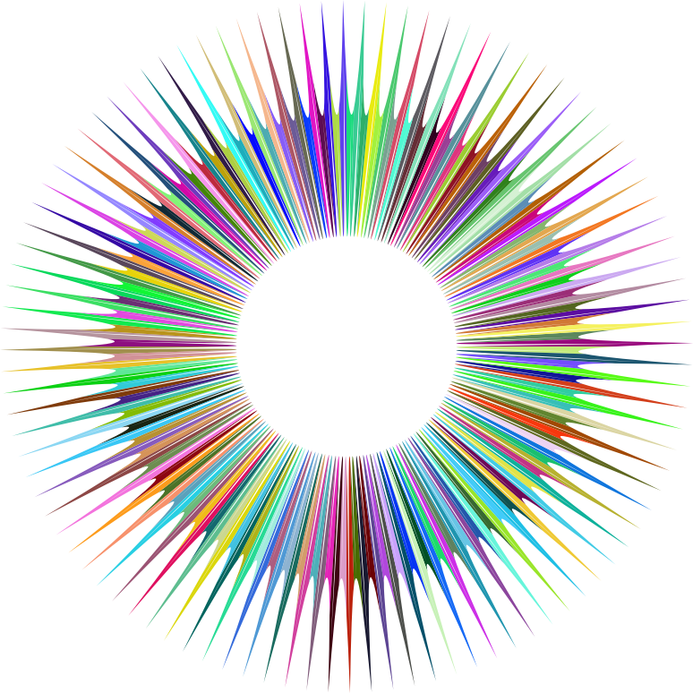 Stylized Detailed Sun Prismatic