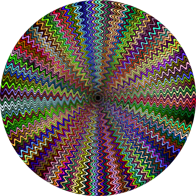 Dense Stylized Starburst Chromatic With BG