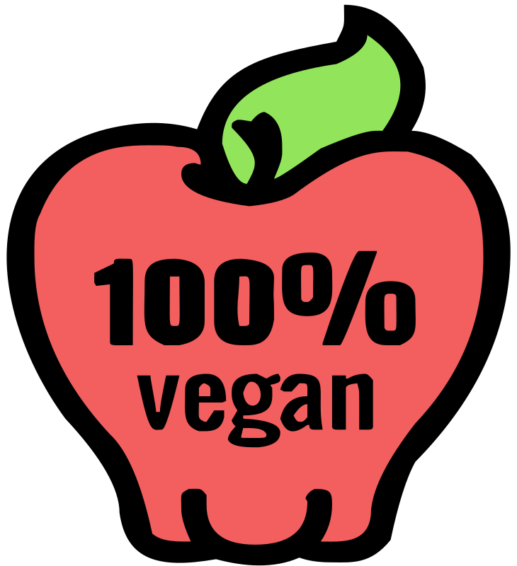 Isolated Vegan Icons 4