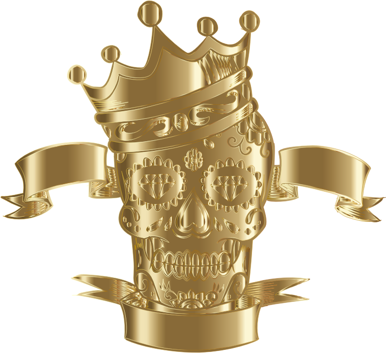 Sugar Skull King Gold