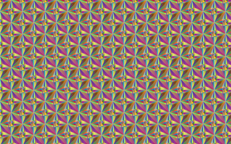 Abstract Geometric Polygonal Pattern