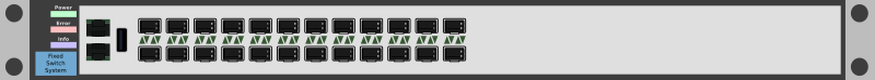 ProEdge Fixed Network Switch - 24xSFP/SFP+