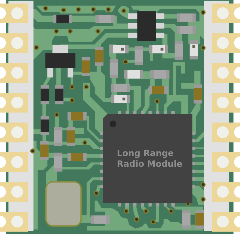 Long Range Radio Transceiver Module
