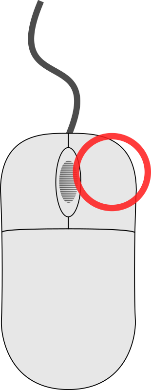 Right Mouse Button