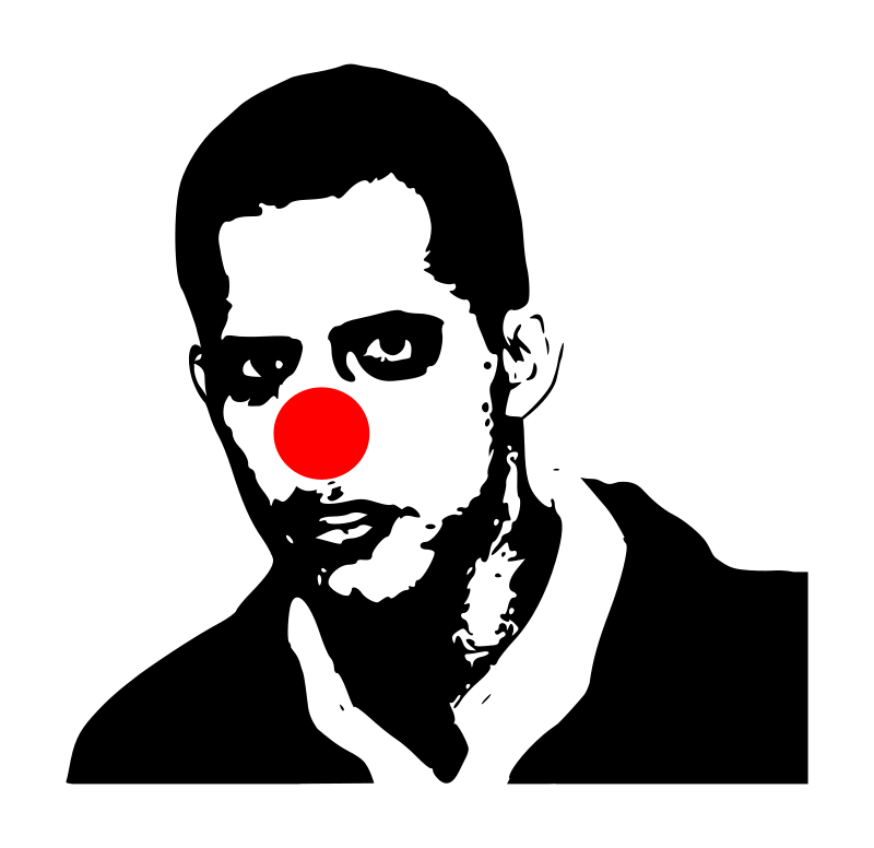 Juan Guaido Red Nose