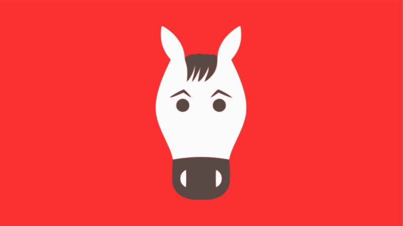Red Horse Flag