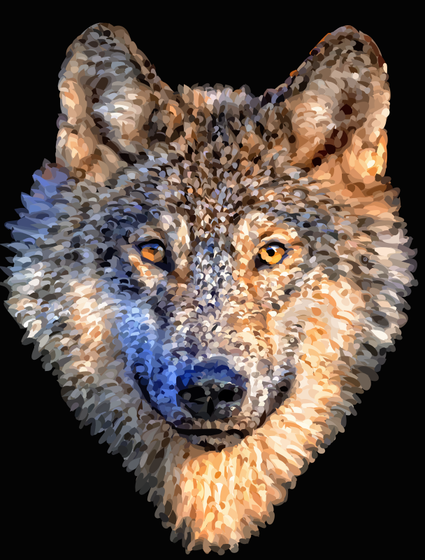 wolf head