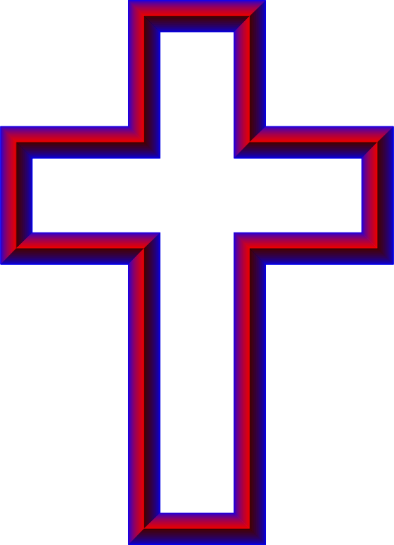 Cross Outline 3D