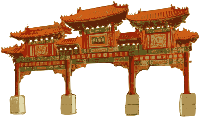 China Town Gate