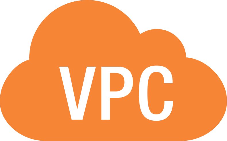 AWS VPC orange icon