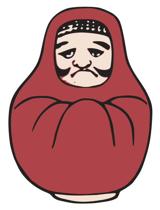 Vintage Daruma