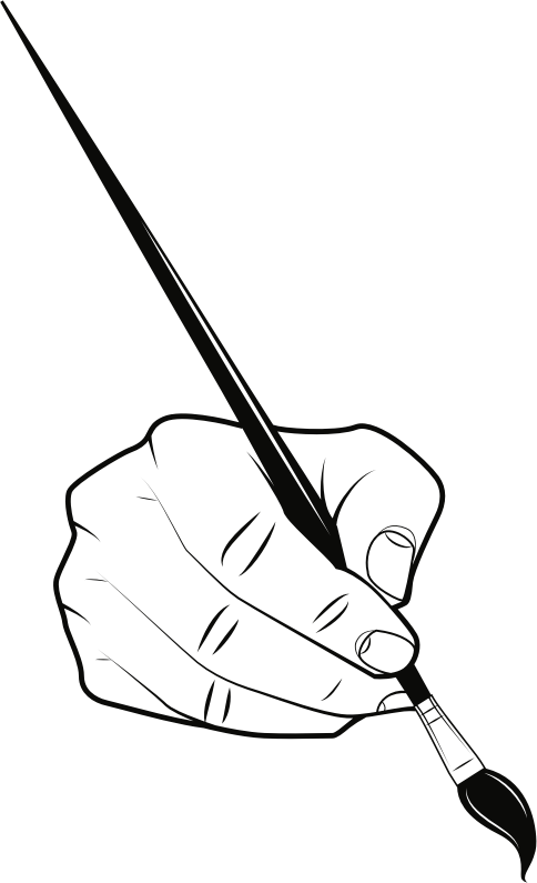 Brush in Hand