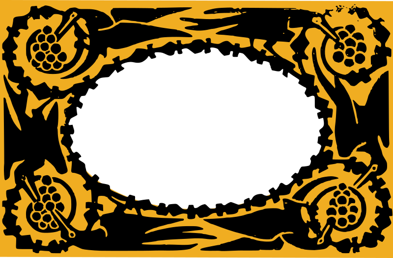 Wine Label Frame