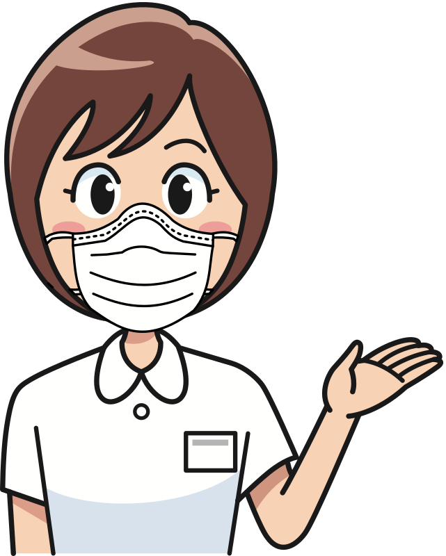 Happy Nurse in a Mask