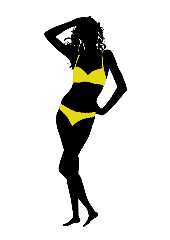 Yellow Bikini