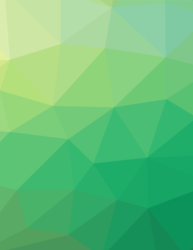 Green low poly pattern background
