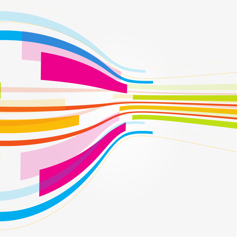 Abstract coloured lines background
