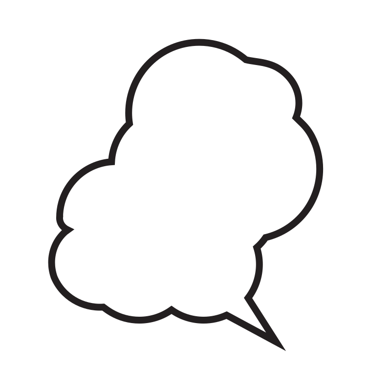 Thought bubble