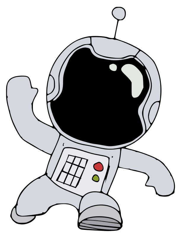 Spaceman Isolated