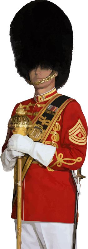 Marine Band Drum Major