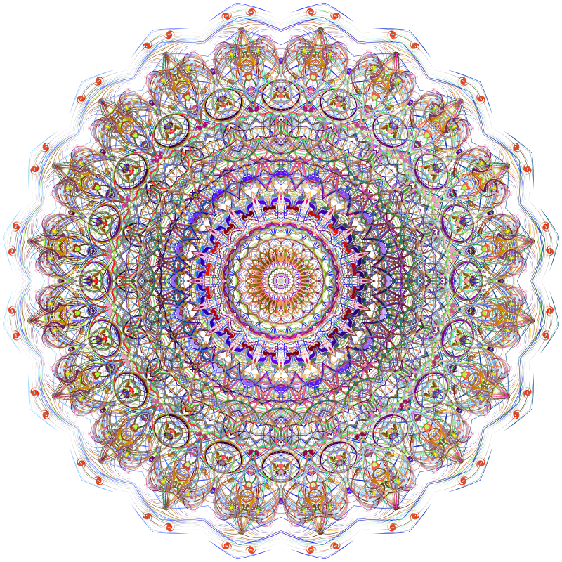 Freeform Mandala 2 No BG