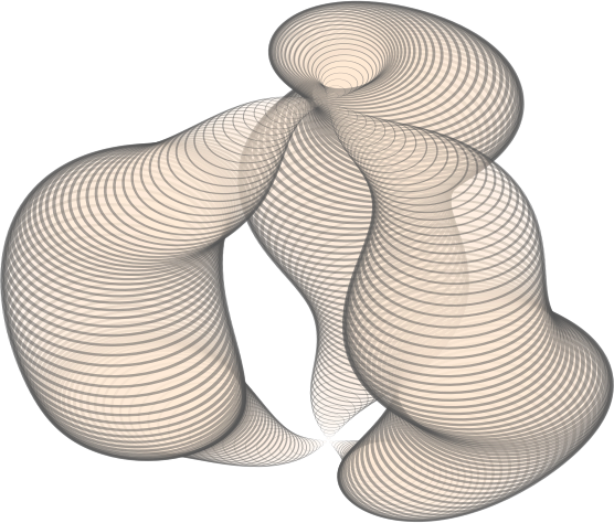 Animated triple blob