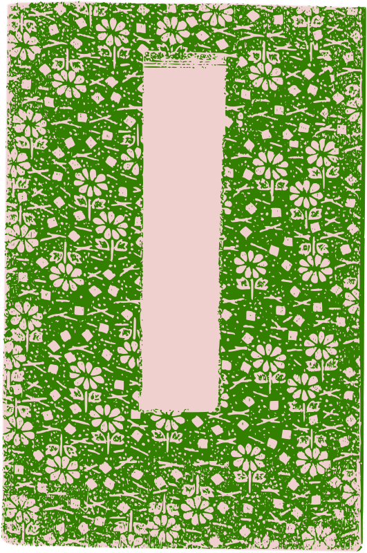 Narrow Flower Frame