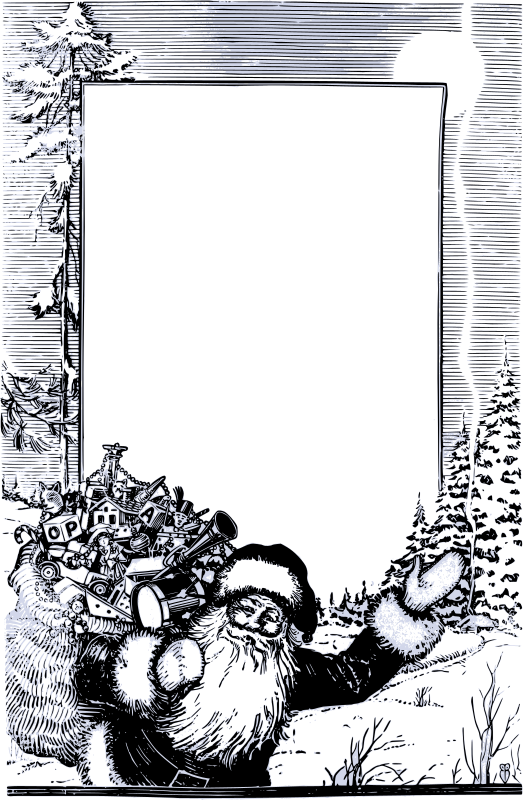 Santa Frame