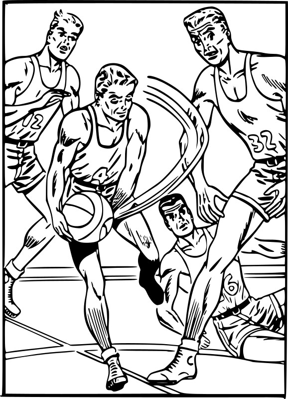 Basket scene