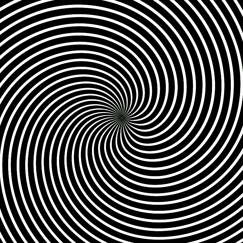 White lines swirl