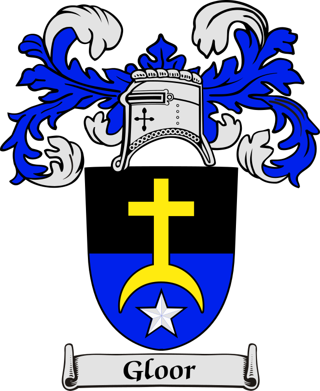 GLOOR - Family coat of arms