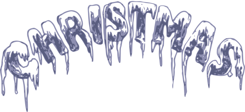 Frozen Christmas Text