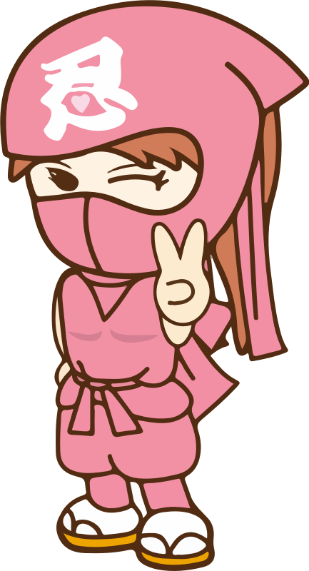 Pink ninja