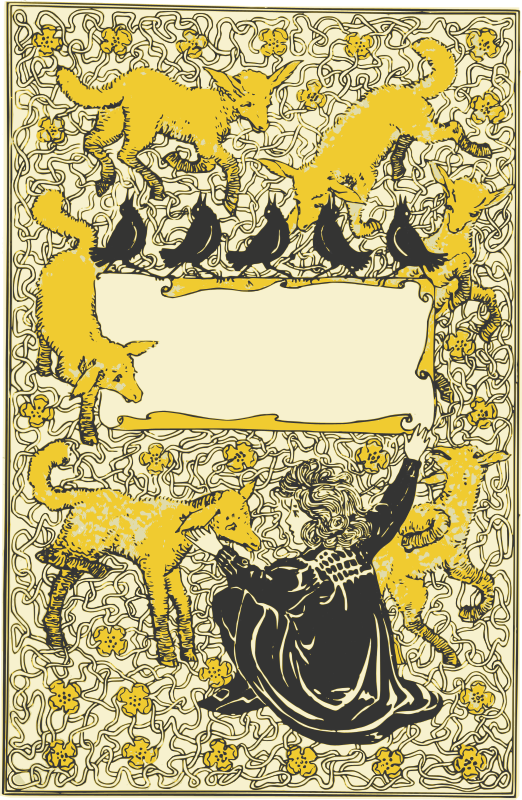 Yellow Sheep Frame