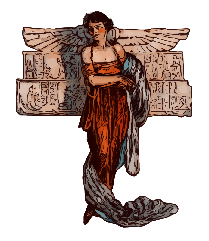 Lady in Egypt