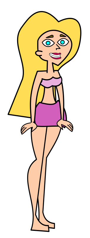 Lady in a Skirt - Isolated