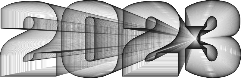 2023 Typography Wireframe