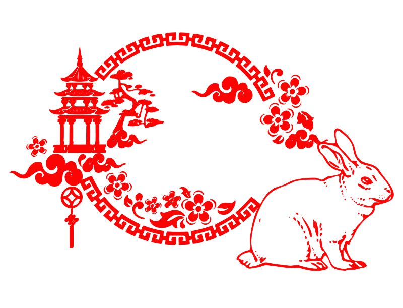 Red Year of the Rabbit