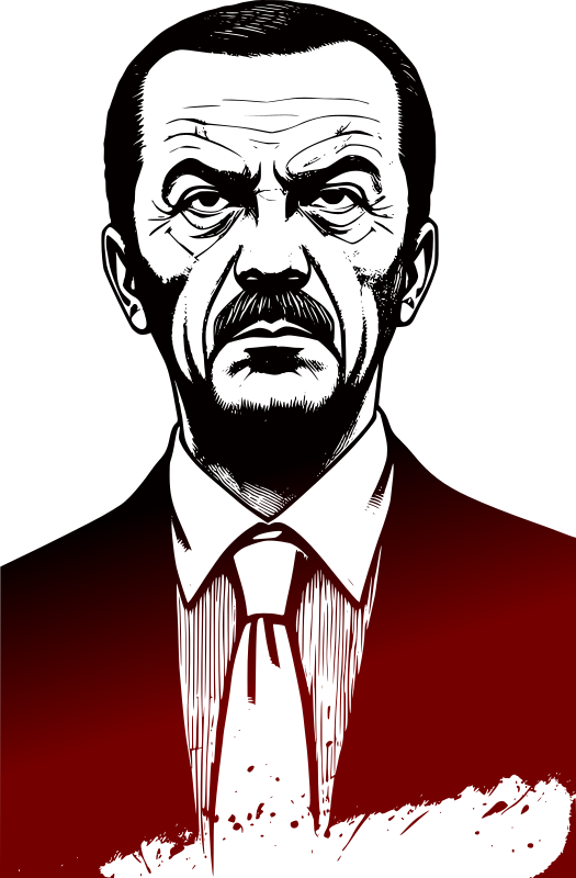 Erdogan portrait