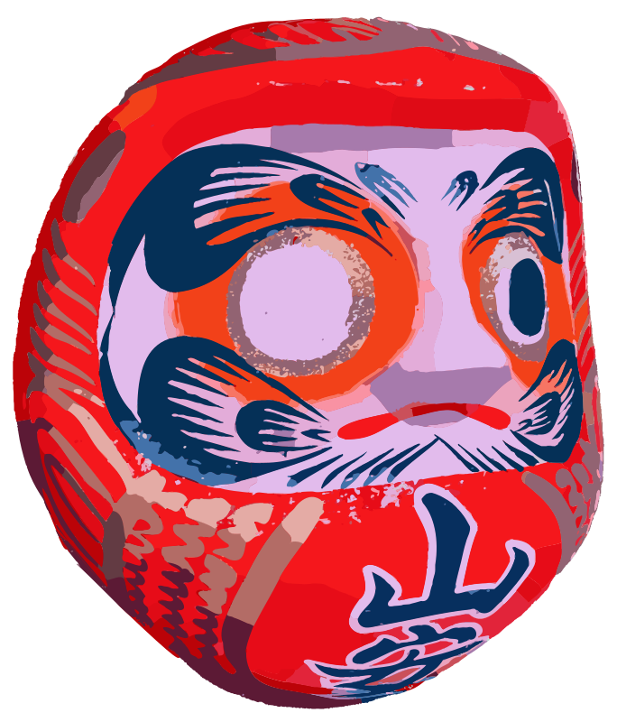 One Eyed Daruma